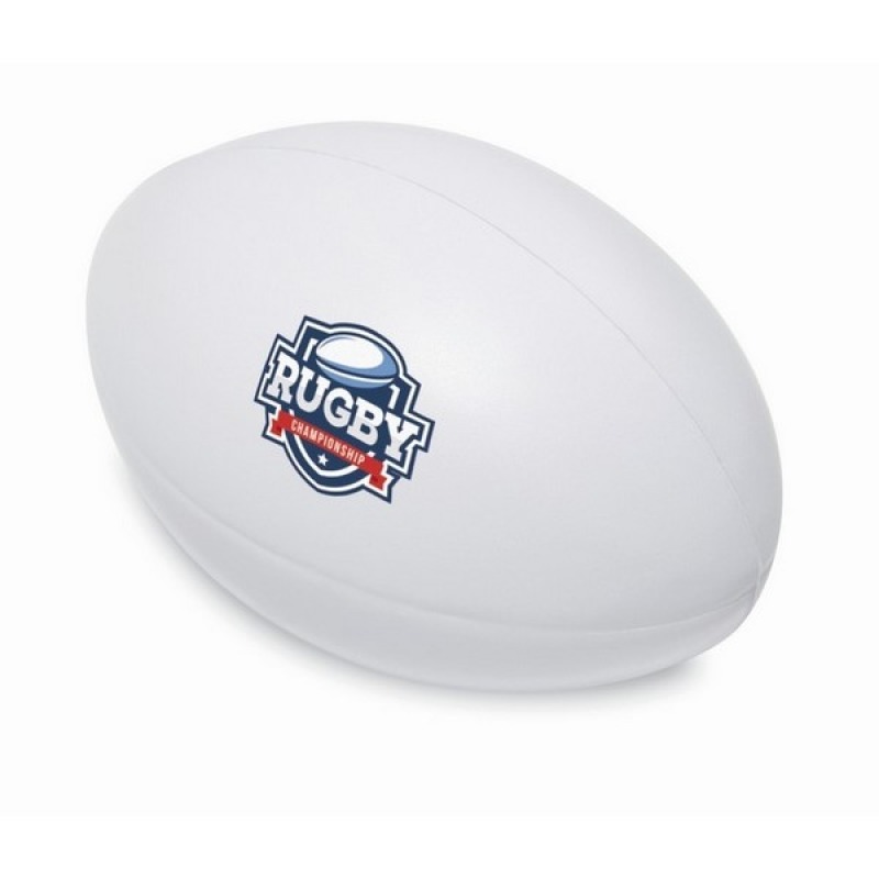 Antistress avec logo ballon de rugby, Anti-stress Publicitaire