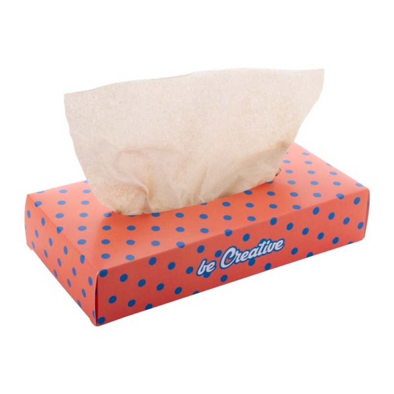Printed tissue box