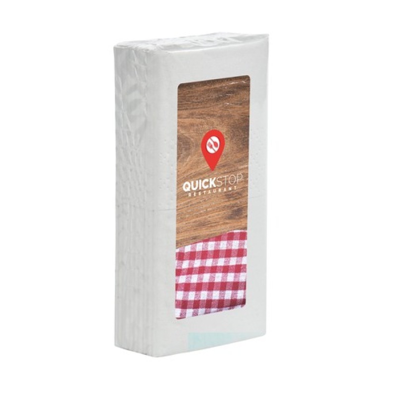 Foil tissues with label