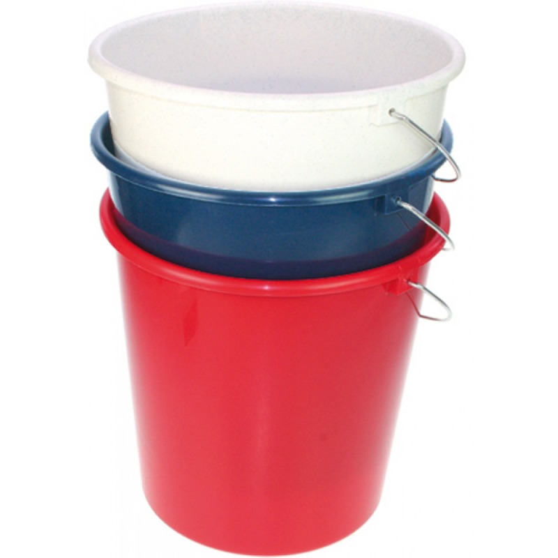 Seau de 10 litres avec anse métallique