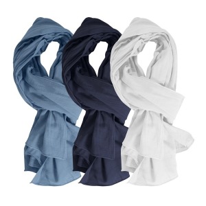 gots organic cotton cheque with pouch