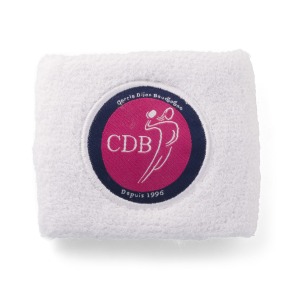 Poignet de tennis - poiten - logo tissé