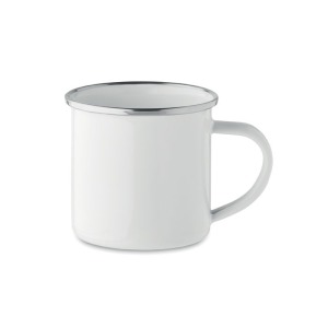 PLATEADO S - Enamel mug for sublimation