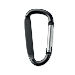Aluminium carabiner.