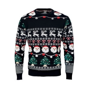 LED Christmas jumper L/XL