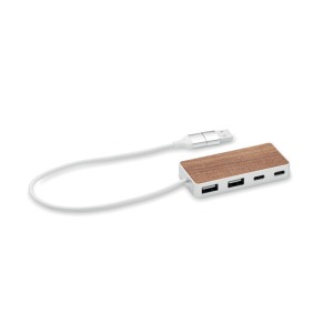 UBAH - 4-port USB hub 27.5 cm