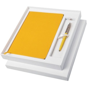 Gift set with classic notebook and parker pen