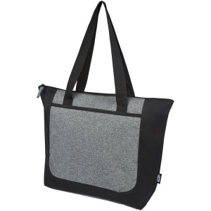 Reclaim recycled GRS two-tone 15 L zip shopping bag
