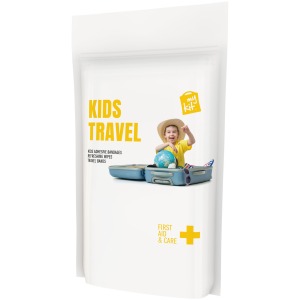MyKit travel kit for children with paper pocket