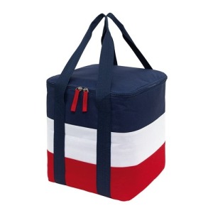 Tricolour cooler bag