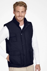 Bodywarmer multi pockets wells