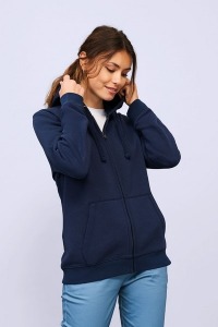 Women's hooded zip jacket - SPIKE WOMEN