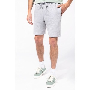 Men's eco-responsible fleece Bermuda shorts