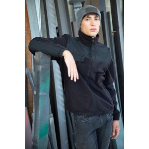 Recycled beanie with patch and Thinsulate lining