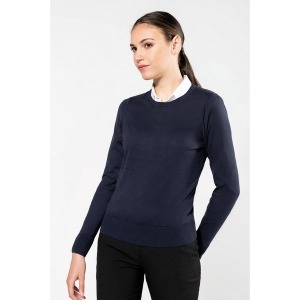 Women's Supima® round neck jumper