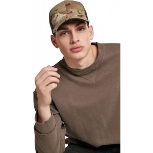 Retro trucker multicam cap