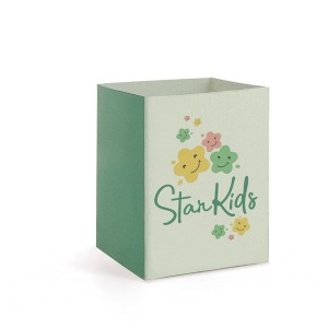 Cotton paper pencil cup