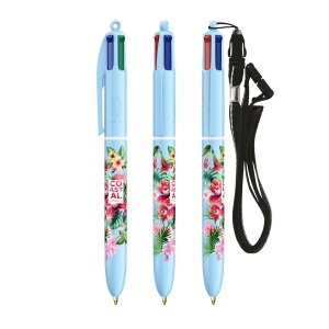 BIC® 4 Colours® Pastel Lanyard