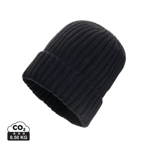 AWARE Polylana® Kennedi double ribbed hat with cuff