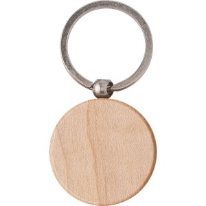 Wooden key ring