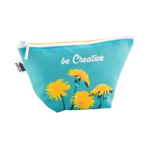 Small printed make-up bag