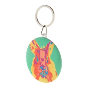 KeyBadge RPET Maxi key ring RPET