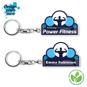 Rigid Double Keyring, Doming