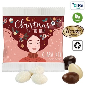 Christmas almonds in PAPER bags