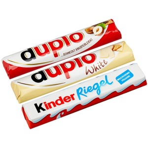 Pack de 3 duplo avec duplo classic , duplo blanc Kinder Chocolat