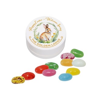 Boîte en papier XS avec Jelly Beans, 15g