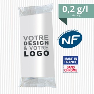 0.2 g/l disposable breathalyzer, customizable