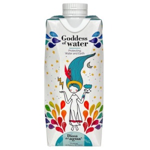 Goddess of Water, water in carton. 500 ml.