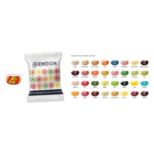 Jelly Belly Beans in promotional pouch
