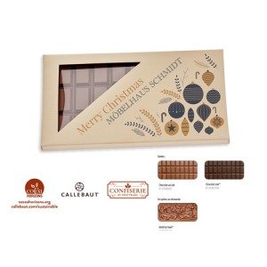 Milk Chocolate Bar 100g in a Custom Box
