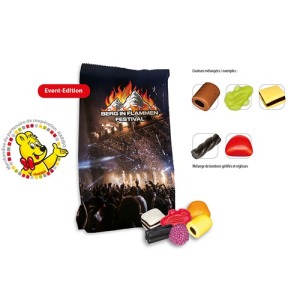 HARIBO Color-Rado flat bottom bag, HARIBO Color Rado