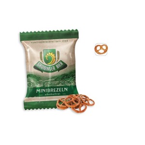 Savoury Mini-Bretzels in promotional bags, Savoury Mini-Bretzels