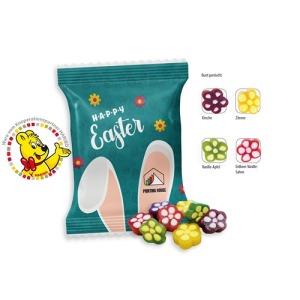 HARIBO flowers in promotional bags, Flower Power