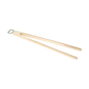 Opener? barbecue tongs with bottle opener, 43 cm