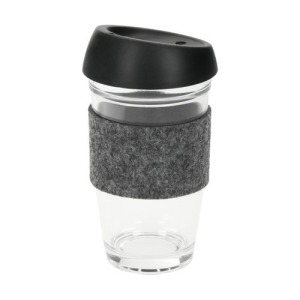 Cristallo glass coffee cup, large