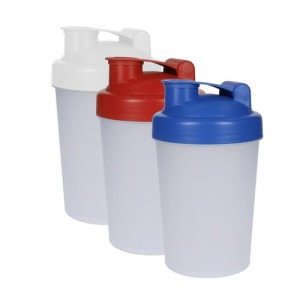 Small, reusable protein shaker