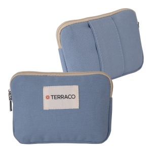 Cotton wallet with handle option