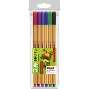 Set of 6 felt tip pens point 88