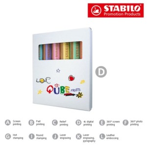 STABILO woody duo Set of 6 coloured pencils