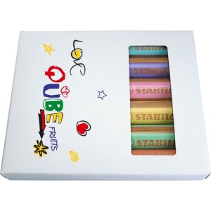 STABILO woody duo Set of 6 coloured pencils