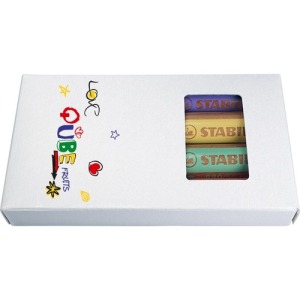 STABILO woody duo Set of 4 coloured pencils