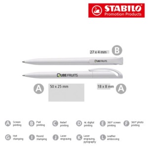 STABILO bright antibac biros
