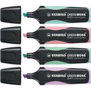 STABILO GREEN BOSS Pastel highlighter