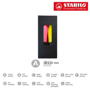 STABILO NEON Highlighter Set of 2