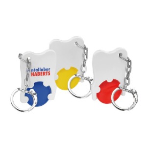 Token1? ?tooth? key ring