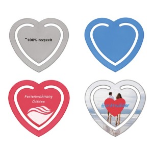 Recycled ?heart? clip